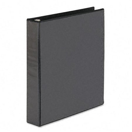 WORKSTATION Showcase Reference View Binder  1-1/2&amp;apos;&amp;apos; Capacity  Black TH182265